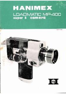 Hanimex MP 400 manual. Camera Instructions.